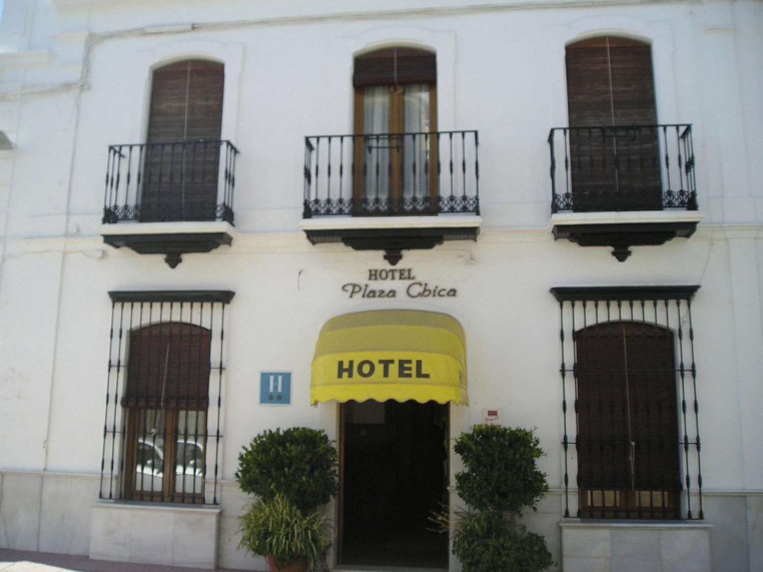 Hotel Plaza Chica Cartaya Exterior foto
